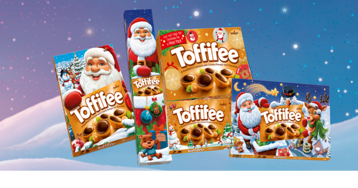 Toffifee Celebrates the Festive Season with its Range of Christmas Packs