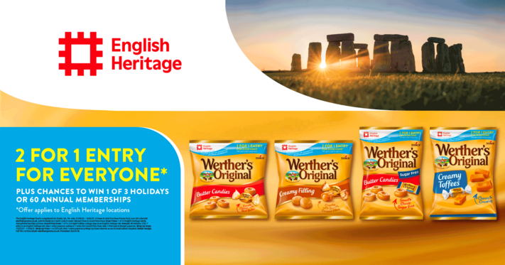 Enjoy More Great Days Out with Werther&rsquo;s Original and English Heritage