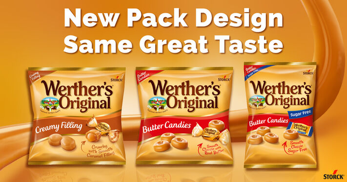 Werther's Original has a new look!