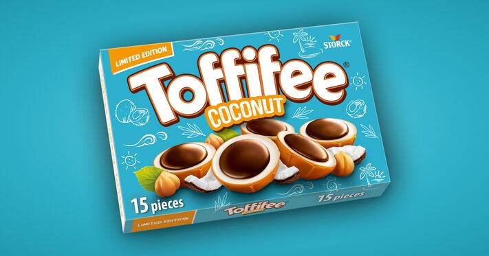 Sooo coconutty - sooo delicious: The new Toffifee Coconut Limited Edition.