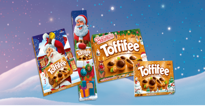Toffifee Celebrates the Festive Season with its Range of Christmas Packs