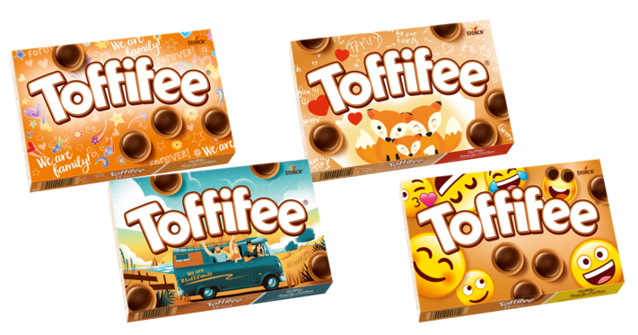 Toffifee launches new limited edition Family Design packs